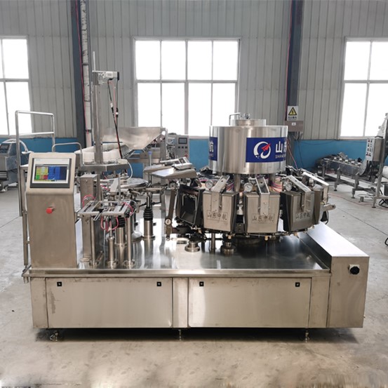 休閑食品鴨脖給袋式真空包裝機(jī)